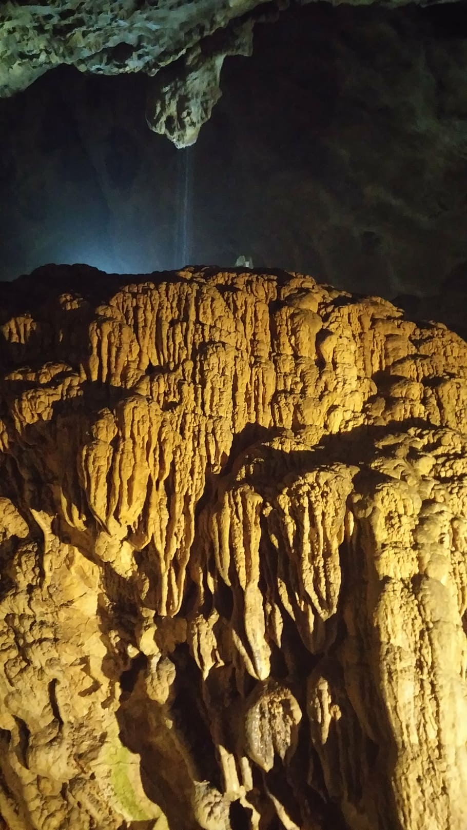 cave, rock, stalactite, no people, geology, rock - object, rock formation HD wallpaper