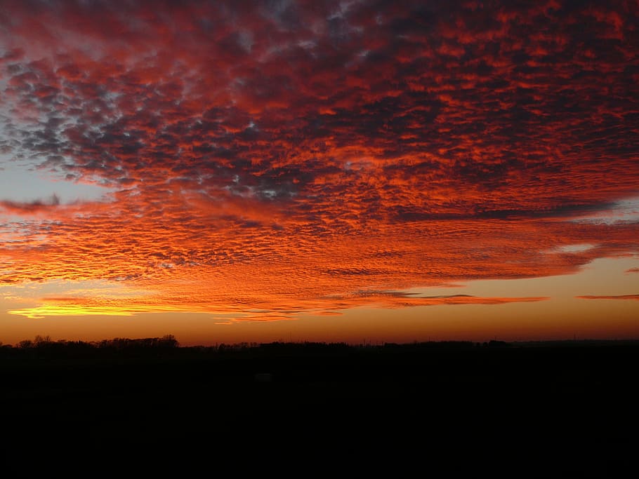 sunset photo, landscape, evening, sky, beauty in nature, scenics - nature HD wallpaper