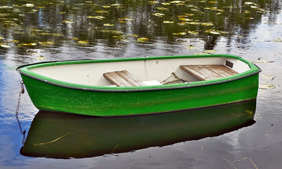 boot, lake, garden, castle, manor, palmse, open air museum HD wallpaper