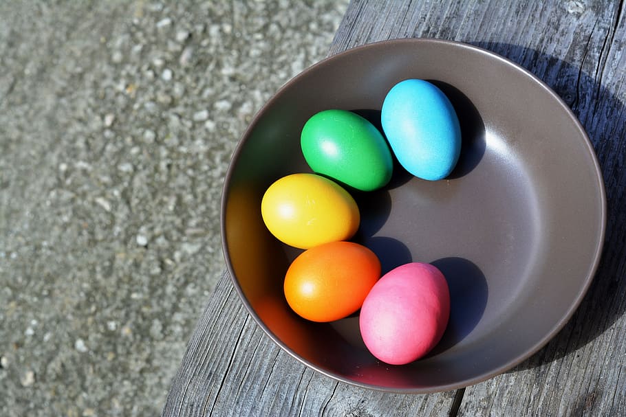 Easter Holidays, Painted, Eggs, painted eggs, decoration, easter eggs HD wallpaper