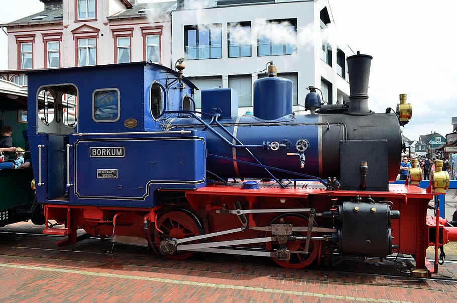 borkum, small ground, diesellock, steam railway, historically