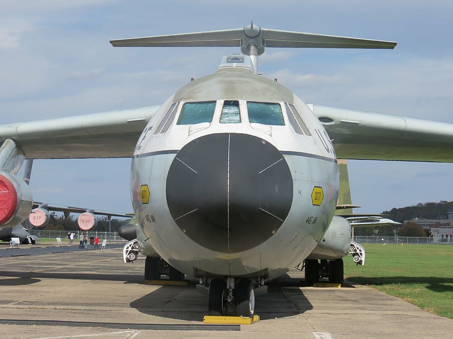 jet, plane, cargo, air vehicle, mode of transportation, airplane HD wallpaper