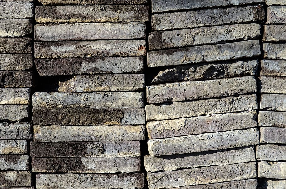 Concrete, Cd, Texture, Background, the background, gray, brick HD wallpaper