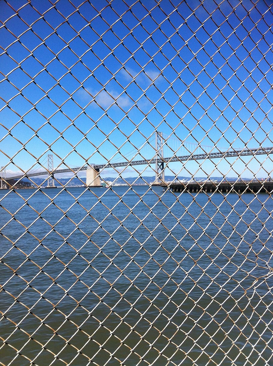 Bridge, Architecture, San Francisco, chainlink fence, safety HD wallpaper