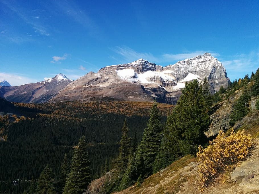 mountain, mountains, alberta, sky, scenics - nature, beauty in nature HD wallpaper