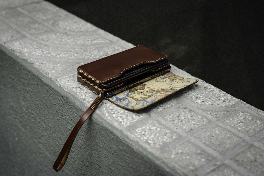 leather, wallet, leather wallet, finance, paper currency, close-up HD wallpaper