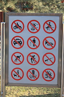 prohibited, forbade panel, ban, china, beijing, summer palace HD wallpaper