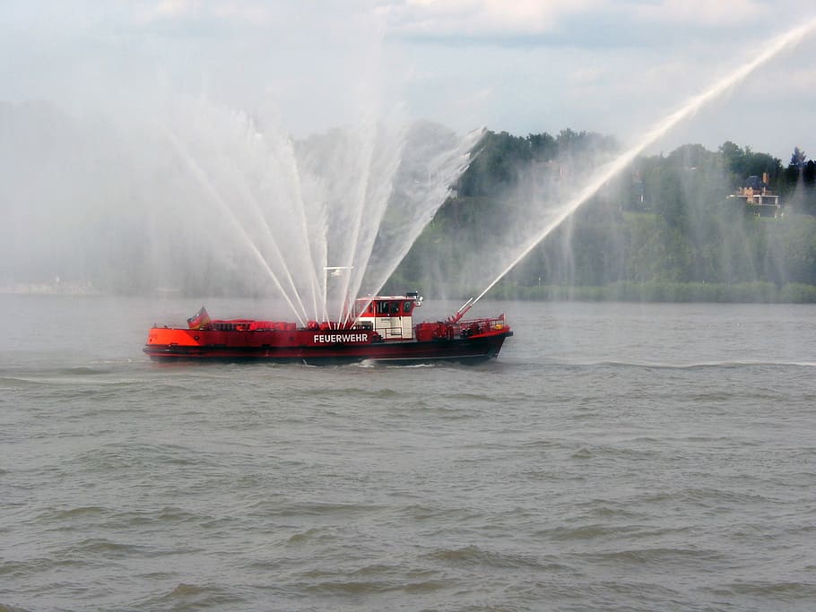 Delete, Ship, Hamburg, Elbe, delete ship, water, nautical vessel HD wallpaper