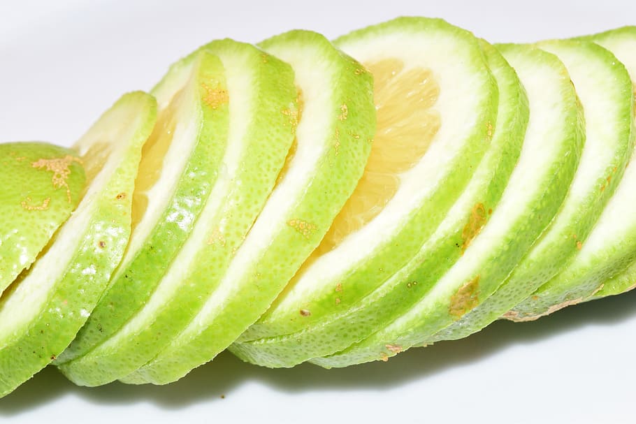 lemons, lemon slices, sour, refreshment, yellow, fruit, frisch HD wallpaper