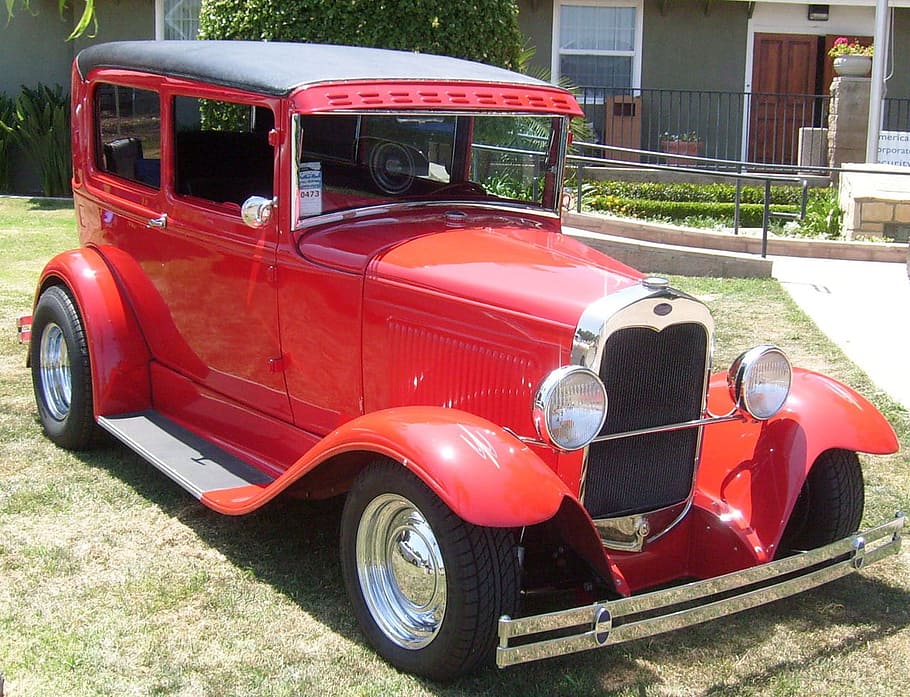 Ford model a hot Rod sedan delivery