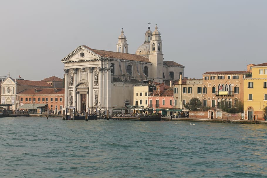 venice, channels, giudecca, building exterior, architecture HD wallpaper