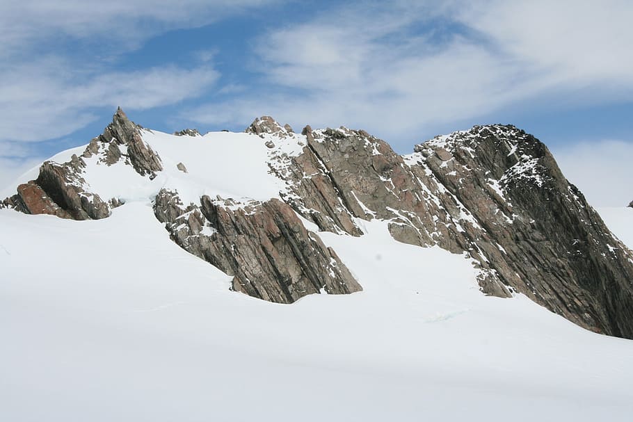 mountain, snow, ice, landscape, nature, winter, cold, peak HD wallpaper