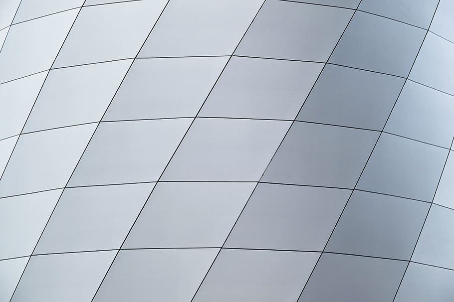 abstract, background, grey, white, architecture, modern, detail HD wallpaper