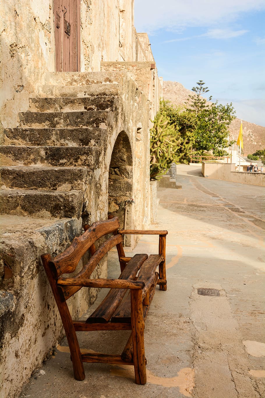 monastery, greece, crete, architecture, built structure, history HD wallpaper