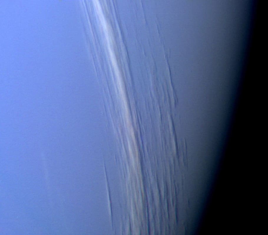 neptune, planet, surface, forward, solar system, space, space travel HD wallpaper