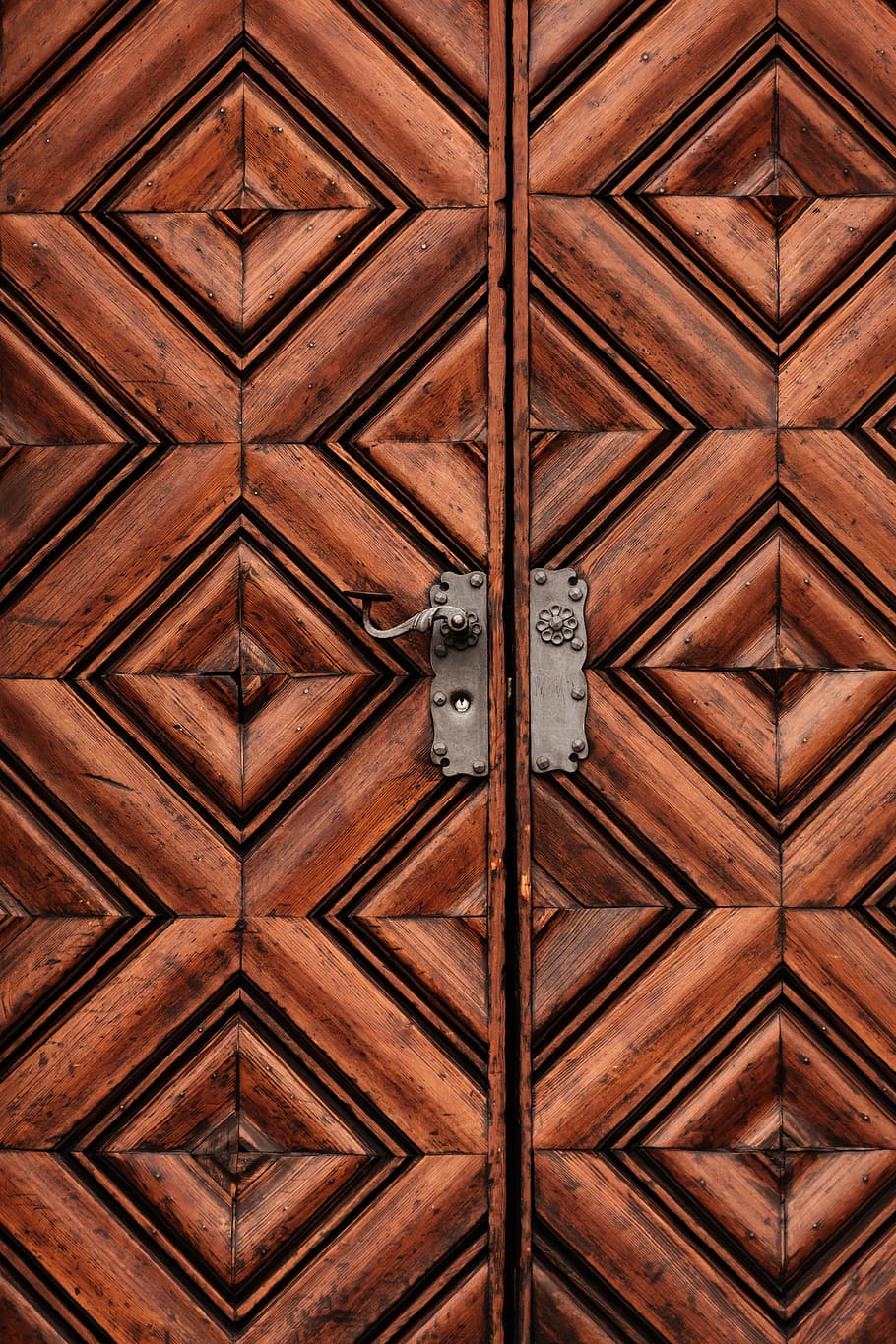 Ancient, Antique, Brown, Closed, Door, doorway, enter, entrance HD wallpaper