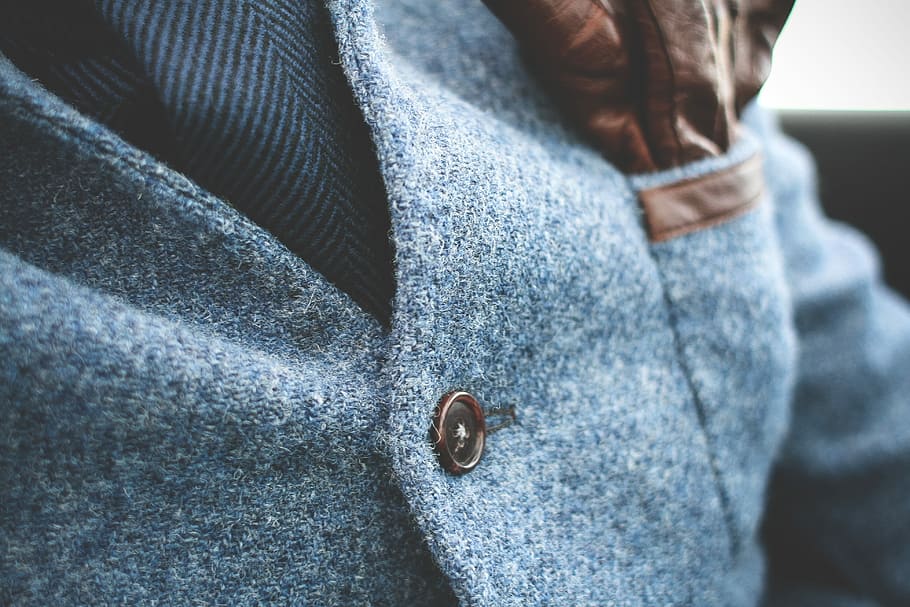 Coat Button, men, people, close-up, males, one Person, adult HD wallpaper