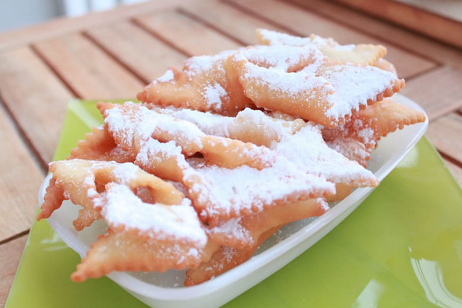 bugnes, tradition, donuts, vegan, without eggs, without the butter HD wallpaper