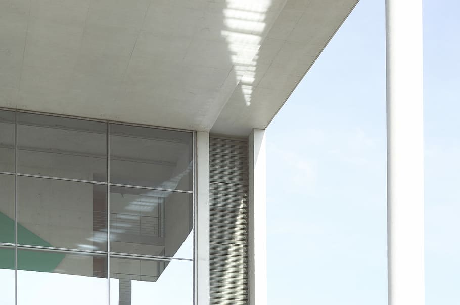 Paul-Löbe-Haus Berlin, photography of building, architecture HD wallpaper