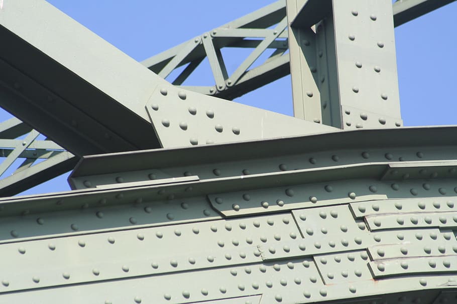 Bridge, Steel, Architecture, construction, steel structure HD wallpaper