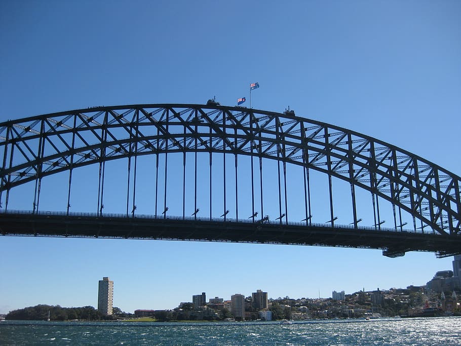 sydney, harbour, bridge, architecture, built structure, sky HD wallpaper