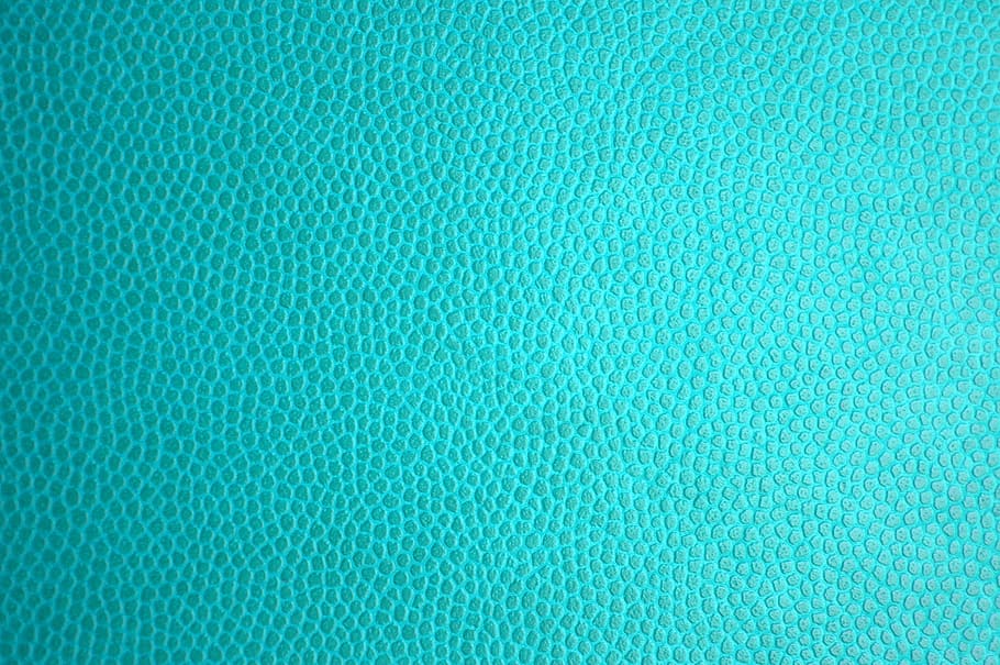 untitled, turquoise leather, leather texture, background, bright, HD wallpaper