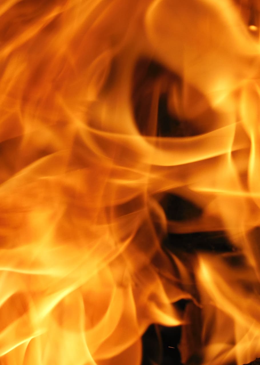 abstract, fire, hot, burning, blaze, burnt, close -up, close-up HD wallpaper