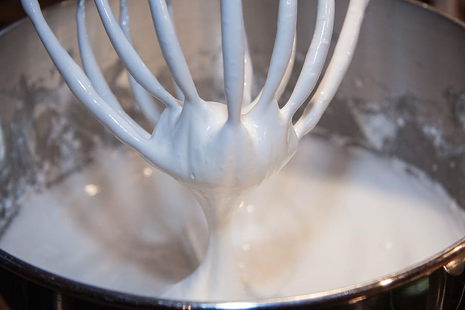 stirring device, whisk, bake, cream, whipped cream, food and drink HD wallpaper