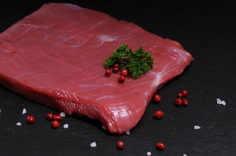 steak, beef, meat, food, food and drink, freshness, red, close-up HD wallpaper
