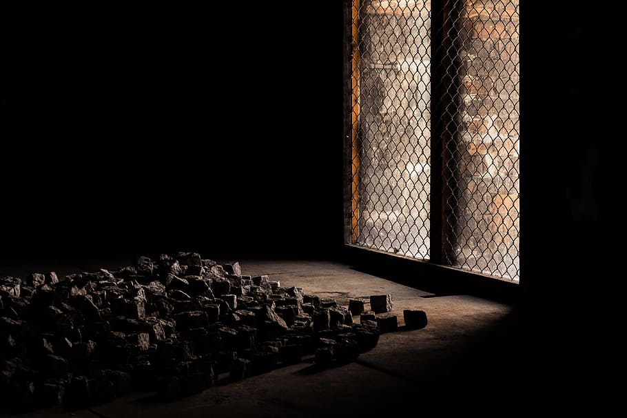 brown wooden parts near door, untitled, Protest, brick, doorway HD wallpaper