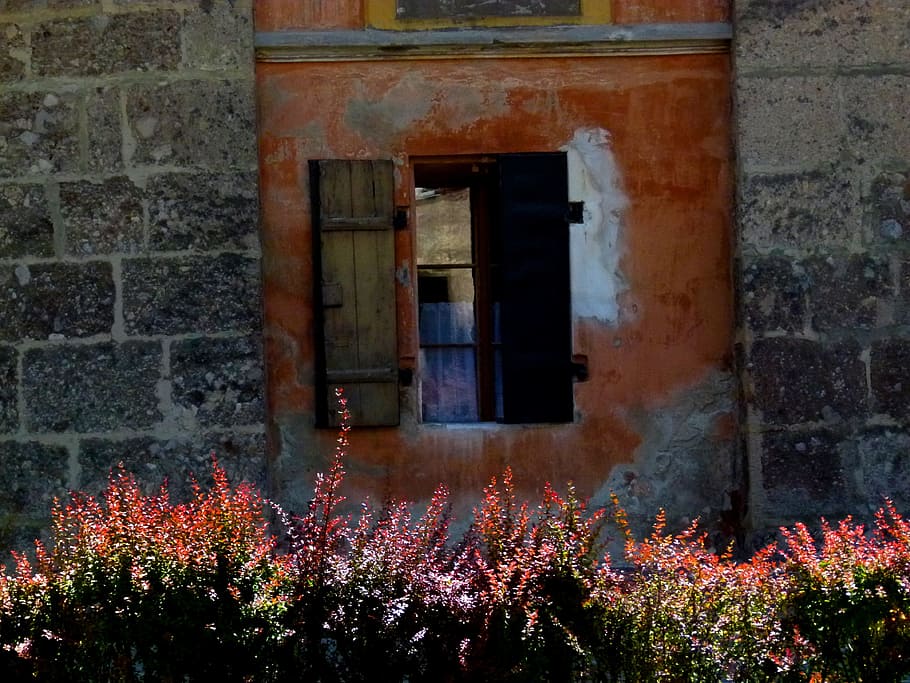 Stainless, Window, Old, arichtektur, ruin, broken, weathered HD wallpaper