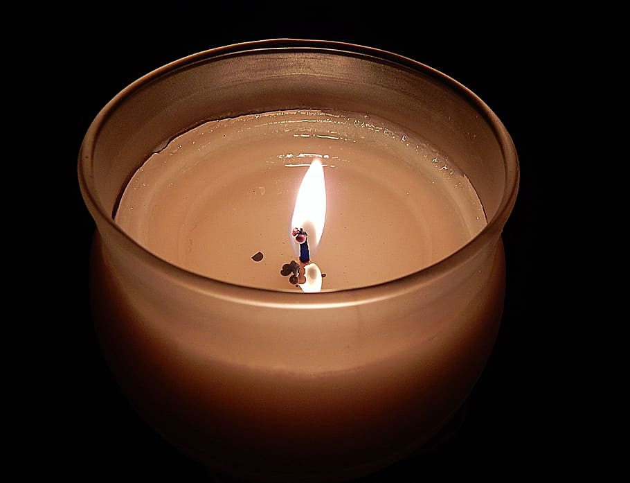 candle, light, night light, flame, evening, dark, darkness HD wallpaper