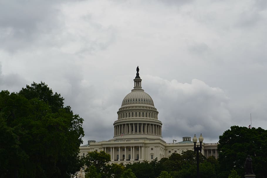 capitol building, congress, dome, building exterior, built structure HD wallpaper