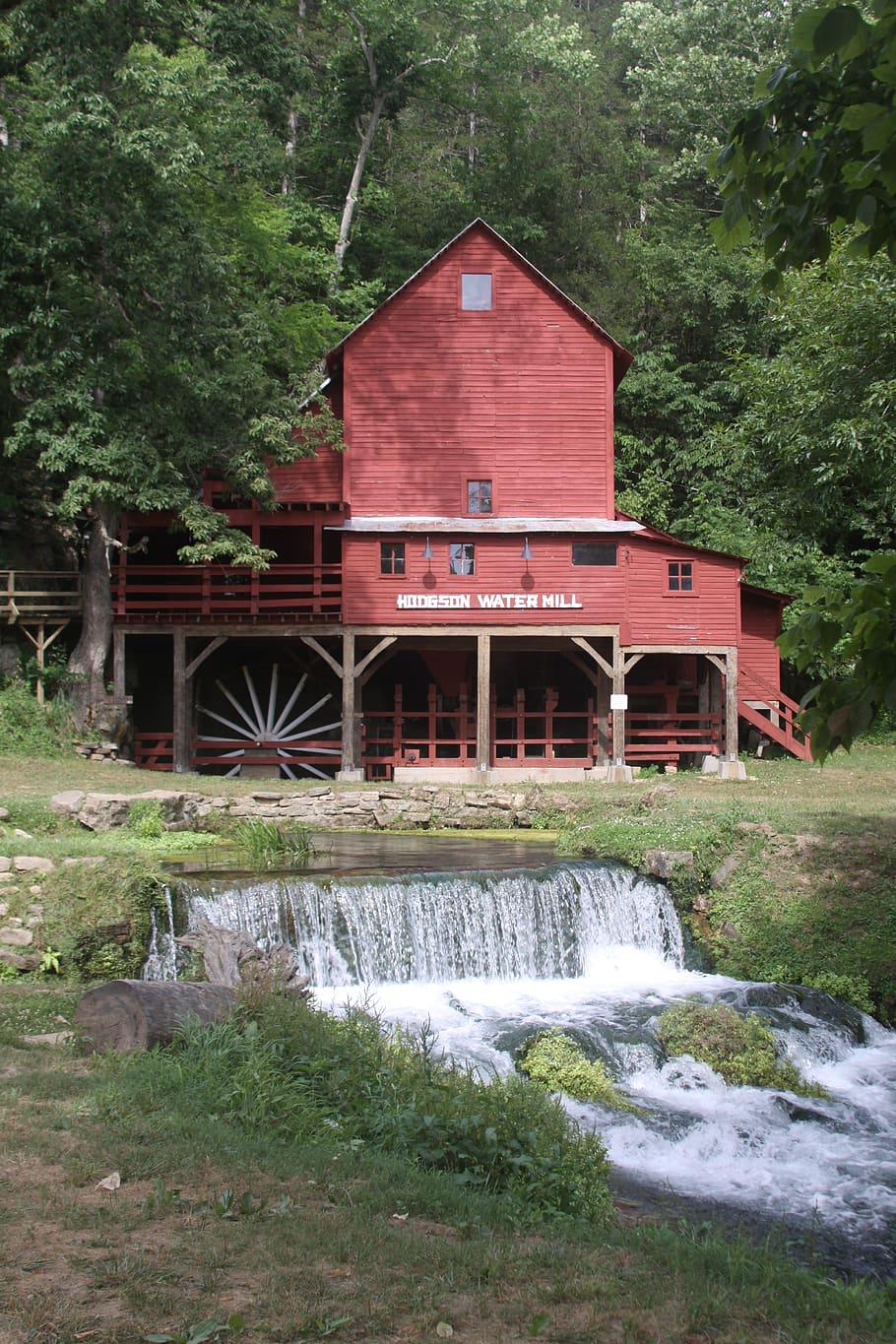 mill, gristmill, historic, tree, plant, built structure, architecture HD wallpaper
