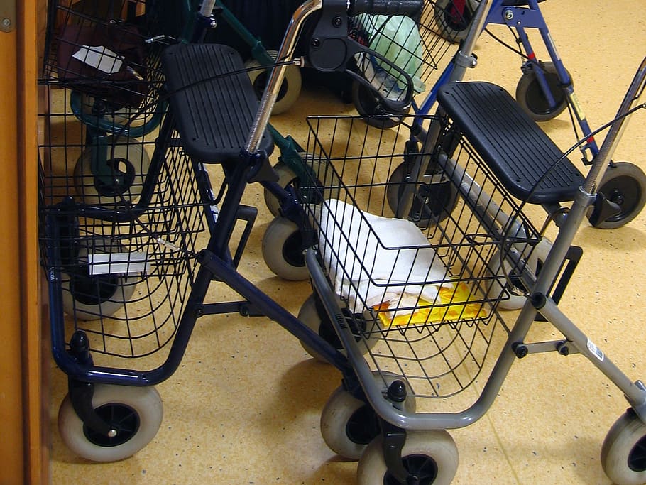 Walker, Retirement Home, rollator, security, mobility, age HD wallpaper