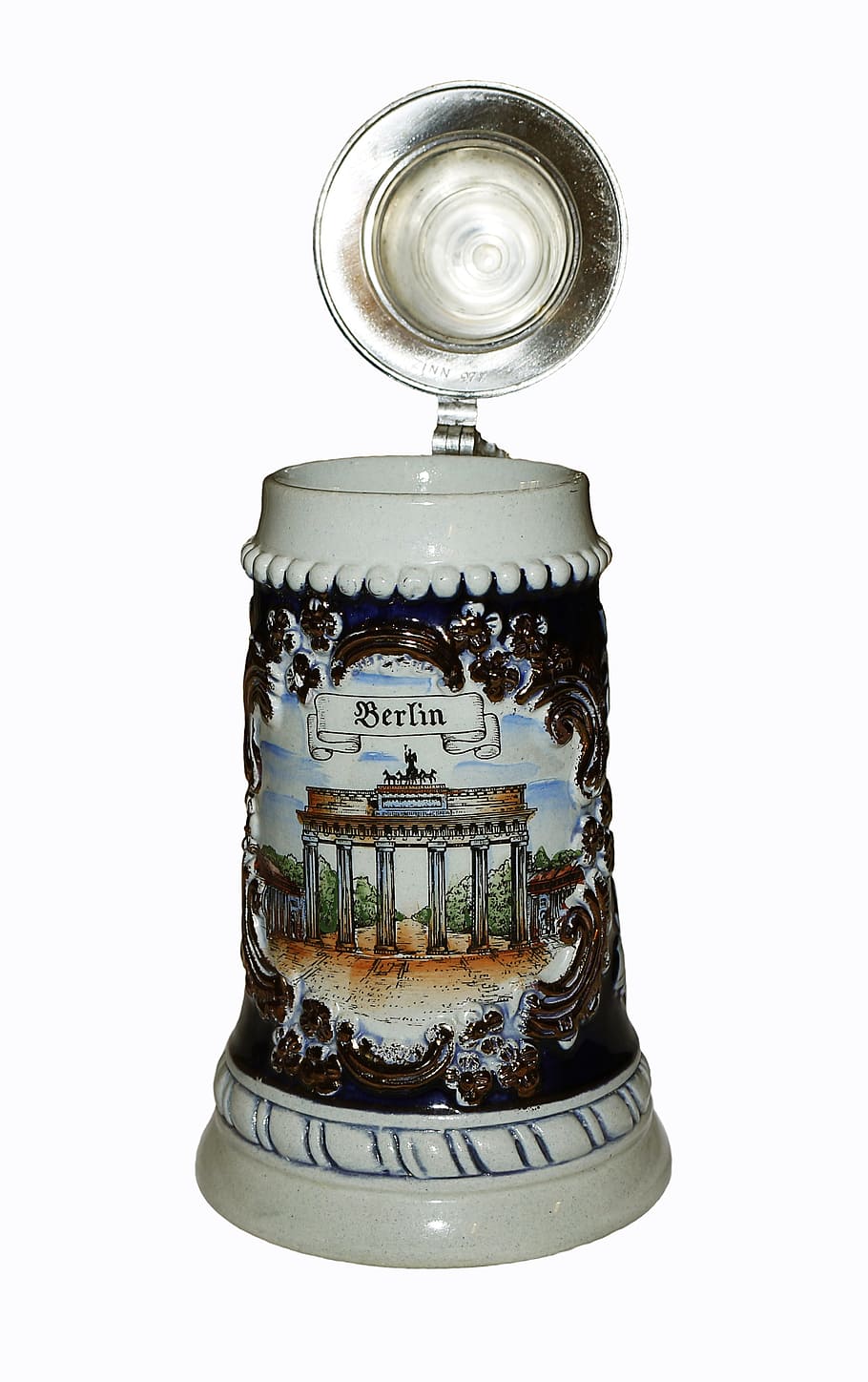 drink, beer mug, jar, porcelain, german, single Object, isolated, HD wallpaper