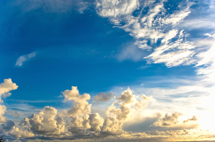 low angle photography of nimbus clouds, dramatic, sky, skyscape HD wallpaper