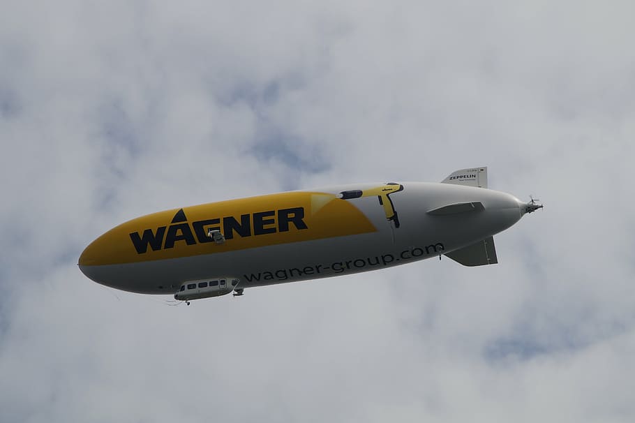 zeppelin, zeppelin flight, drive, fly, sky, lake constance HD wallpaper
