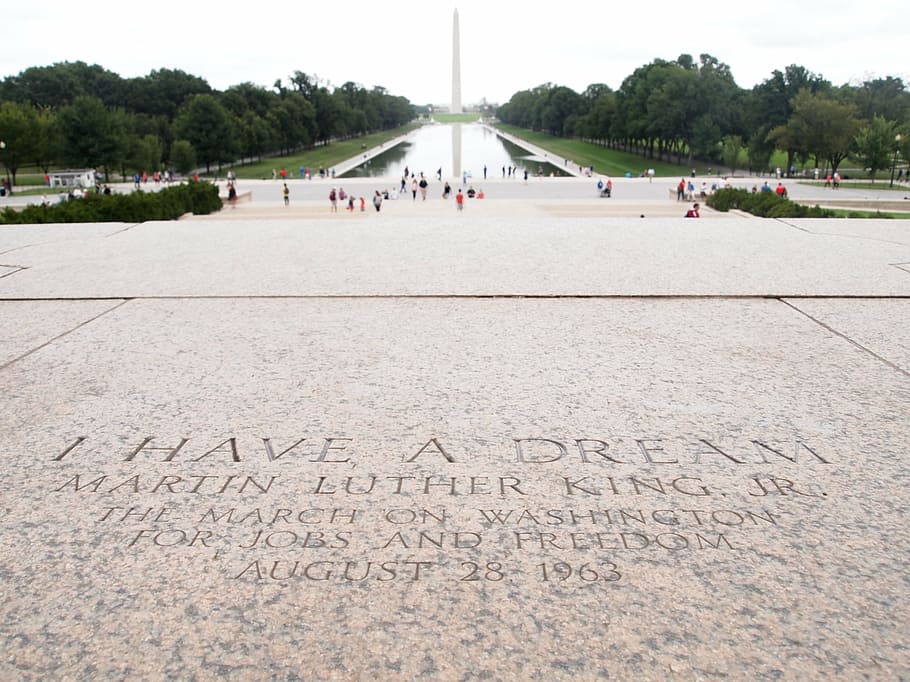 Washington Monument, martin luther king, i have a dream, landmark, HD wallpaper
