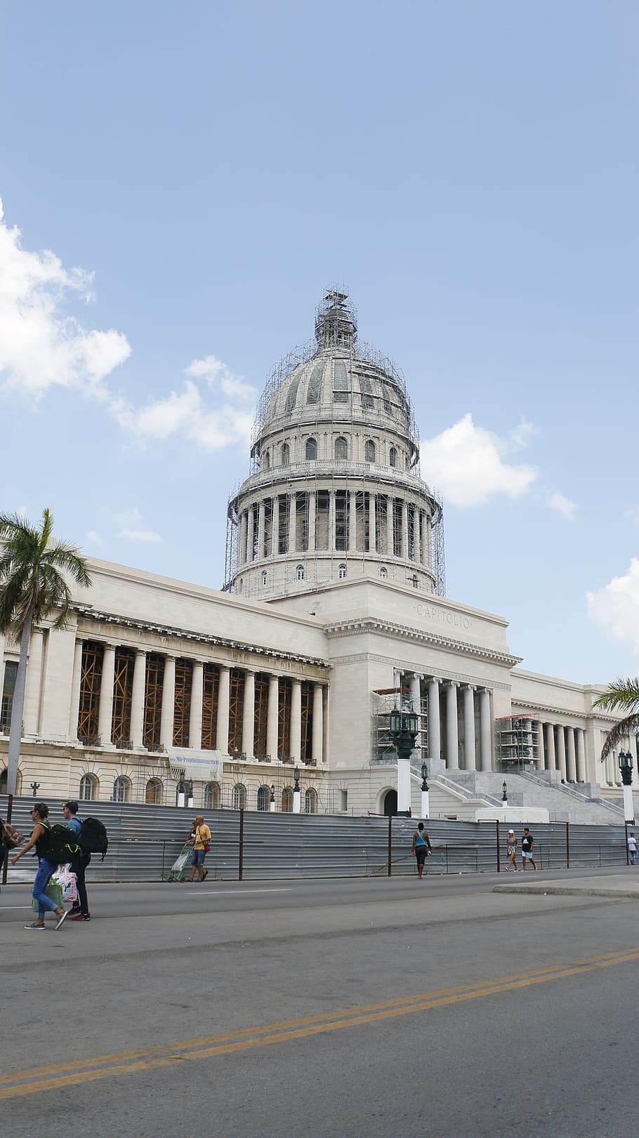 capitol, cuba, monument, architecture, havana, city, sky, construction HD wallpaper