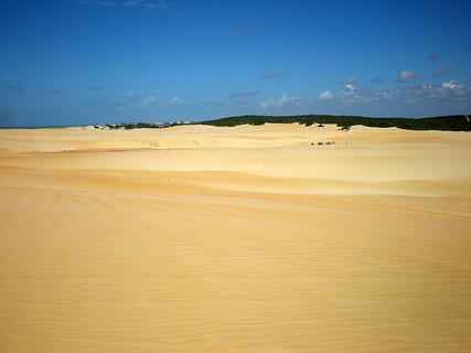 Sand, Dunes, Natal, Beach, sky, northeast, brazil, trip, tourism HD wallpaper