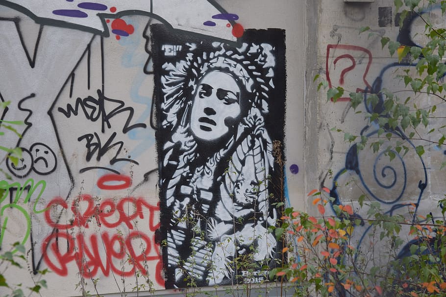 Wall, Graffiti, Berlin, people, art and craft, text, street art HD wallpaper