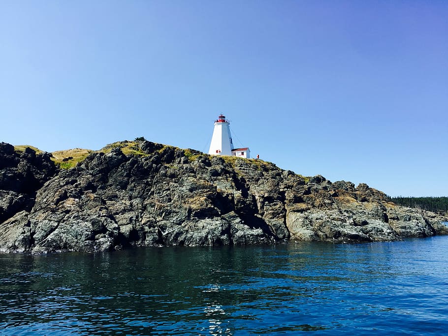 Swallowtail, Grand Manan, Ocean, atlantic, lighthouse, water, HD wallpaper