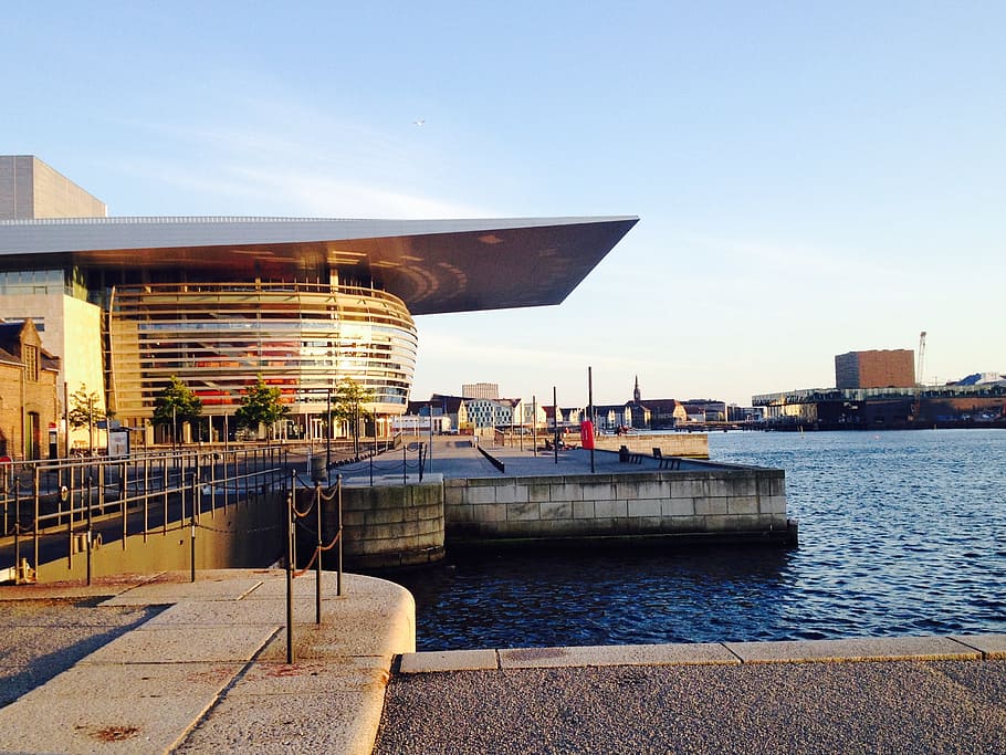 copenhagen, opera, architecture, denmark, scandinavia, europe HD wallpaper