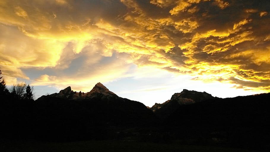 Mountains, Clouds, Cloud Formation, beauty, drama, nature, sky HD wallpaper