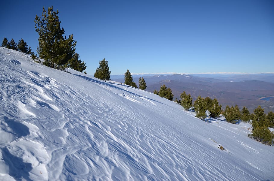 snow, winter, mountain, cold, nature, mountain peak, hill, outdoors HD wallpaper