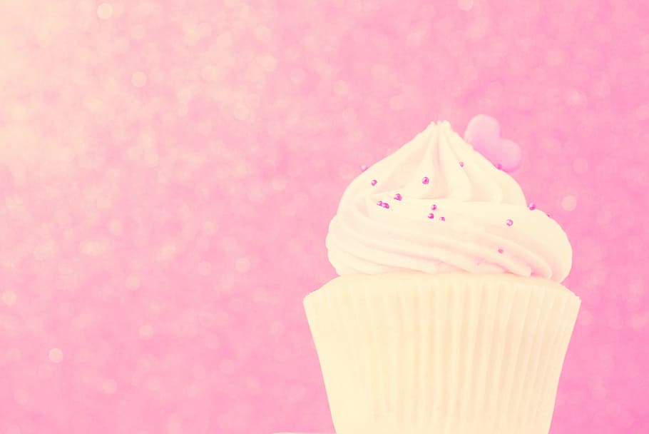 blur, dessert, sweet, decoration, baked, close-up, cupcake, delicious HD wallpaper