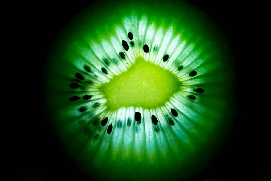 fruit, food, juicy, desktop, freshness, abstract, color, round kiwi HD wallpaper