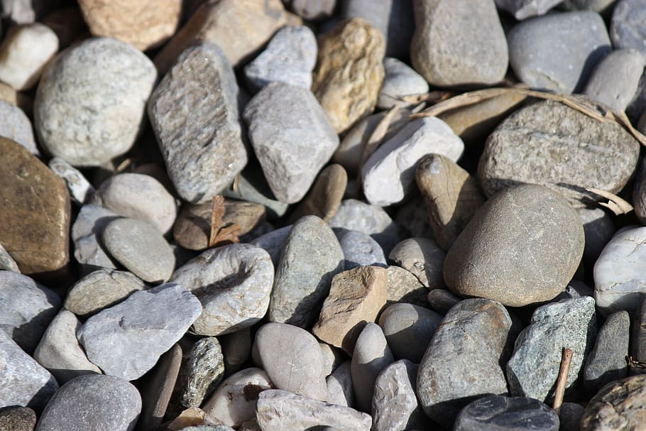 Stones, Mess, Pebble, Background, rock - Object, stone - Object HD wallpaper