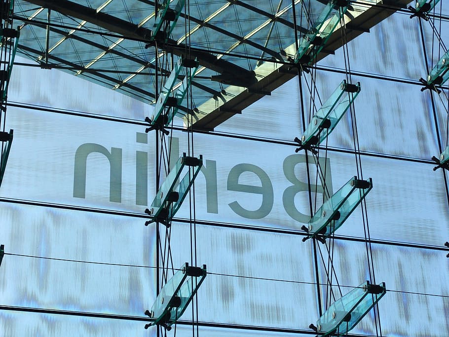 glass, berlin, central station, facade, glass dome, glass facades HD wallpaper